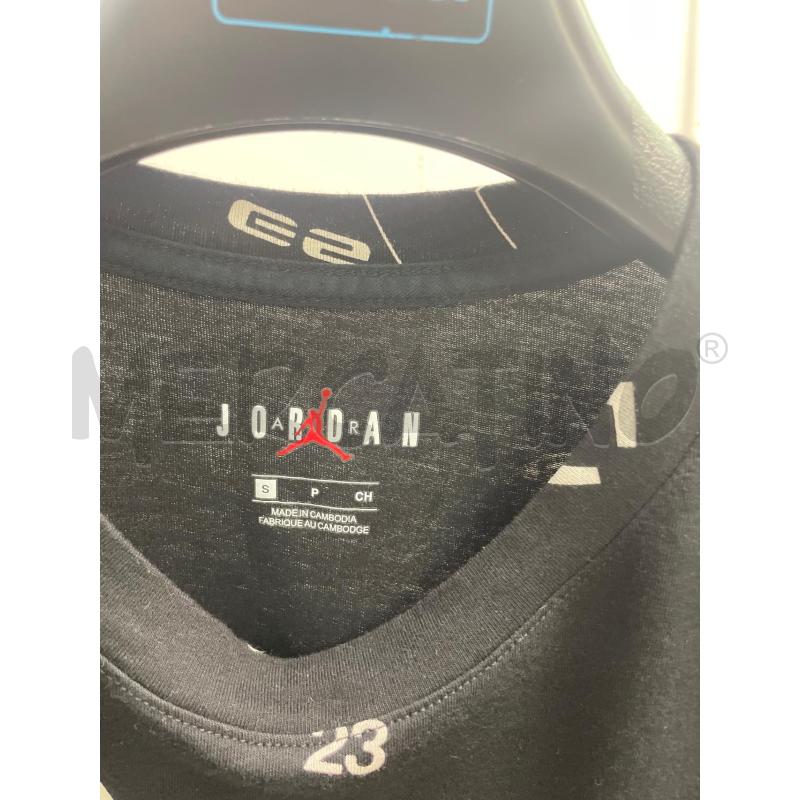 MAGLIA UOMO JORDAN NERA NUMERI 23  | Mercatino dell'Usato Montesilvano 3