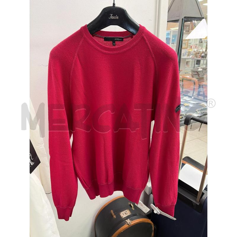 MAGLIA UOMO LES COPAINS ROSSA | Mercatino dell'Usato Montesilvano 1