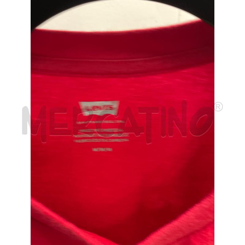 MAGLIA UOMO LEVIS ROSSA  | Mercatino dell'Usato Montesilvano 2