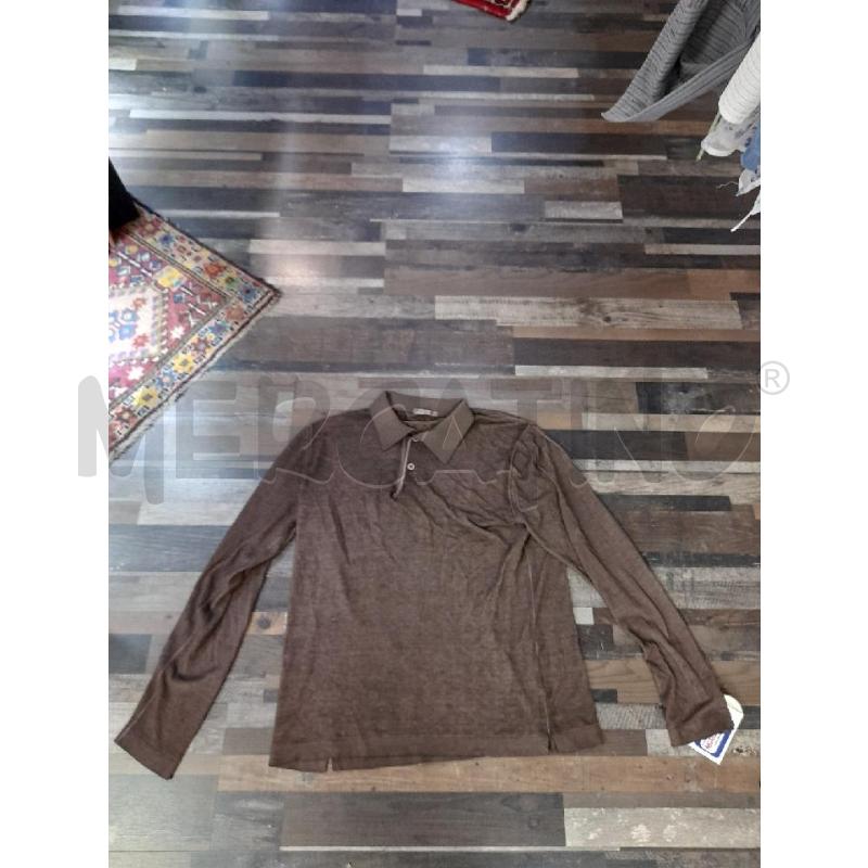 MAGLIA UOMO MARRO POLO STILE LATINO TG 48 | Mercatino dell'Usato Montesilvano 1