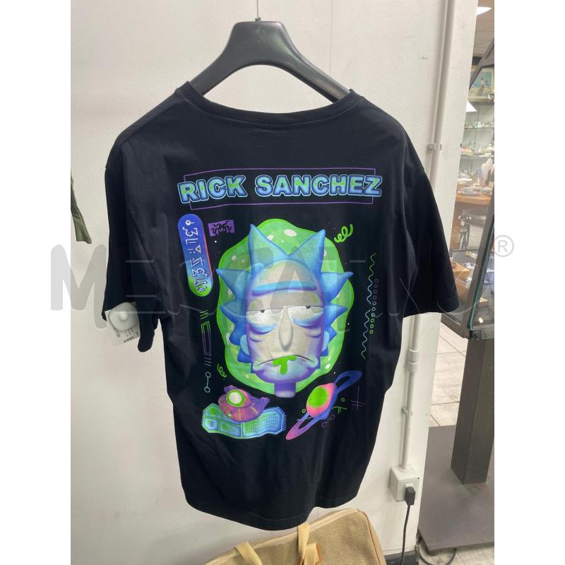 MAGLIA UOMO NERA RICK AND MORTY SCRITTA VERDE | Mercatino dell'Usato Montesilvano 3