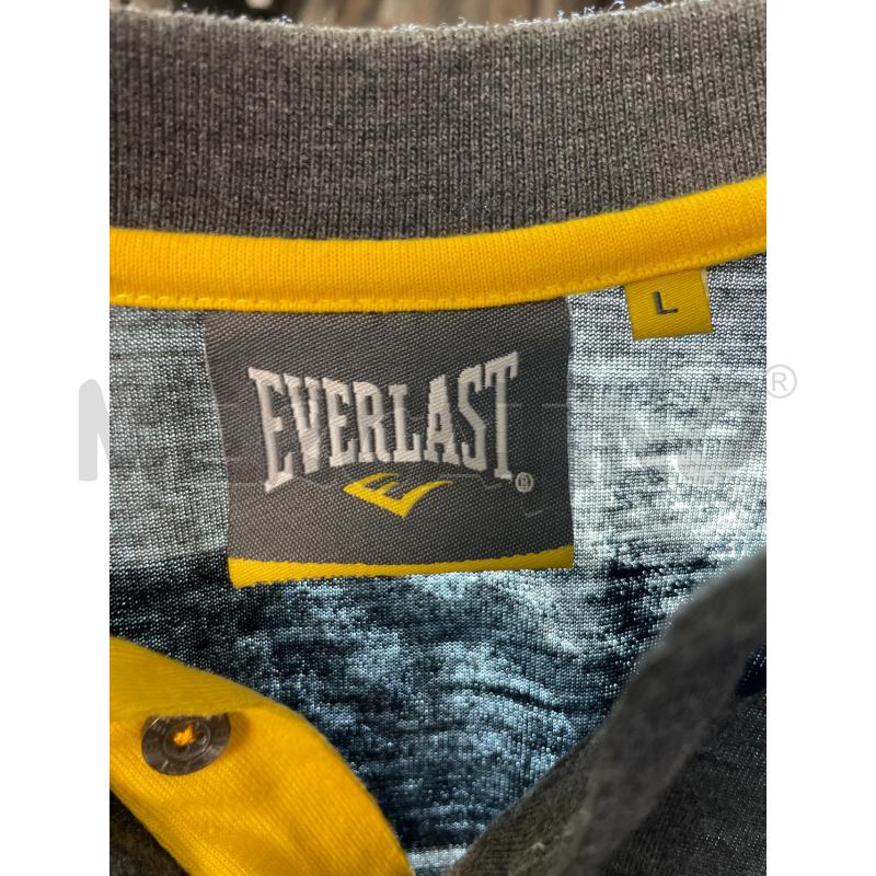 MAGLIA UOMO POLO EVERLAST GRIGIA BIANCA TG L  | Mercatino dell'Usato Montesilvano 3