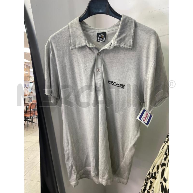MAGLIA UOMO POLO SCORPION BAY GRIGIA CHIARA | Mercatino dell'Usato Montesilvano 1