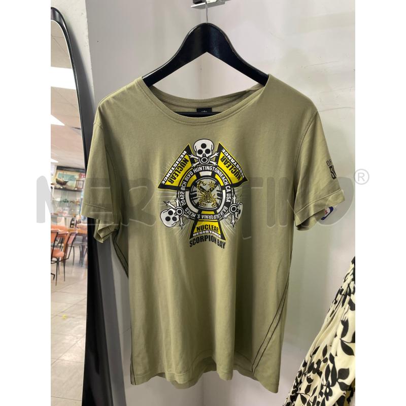 MAGLIA UOMO SCORPION BAY VERDE STAMPA RADIOATTIVO | Mercatino dell'Usato Montesilvano 1