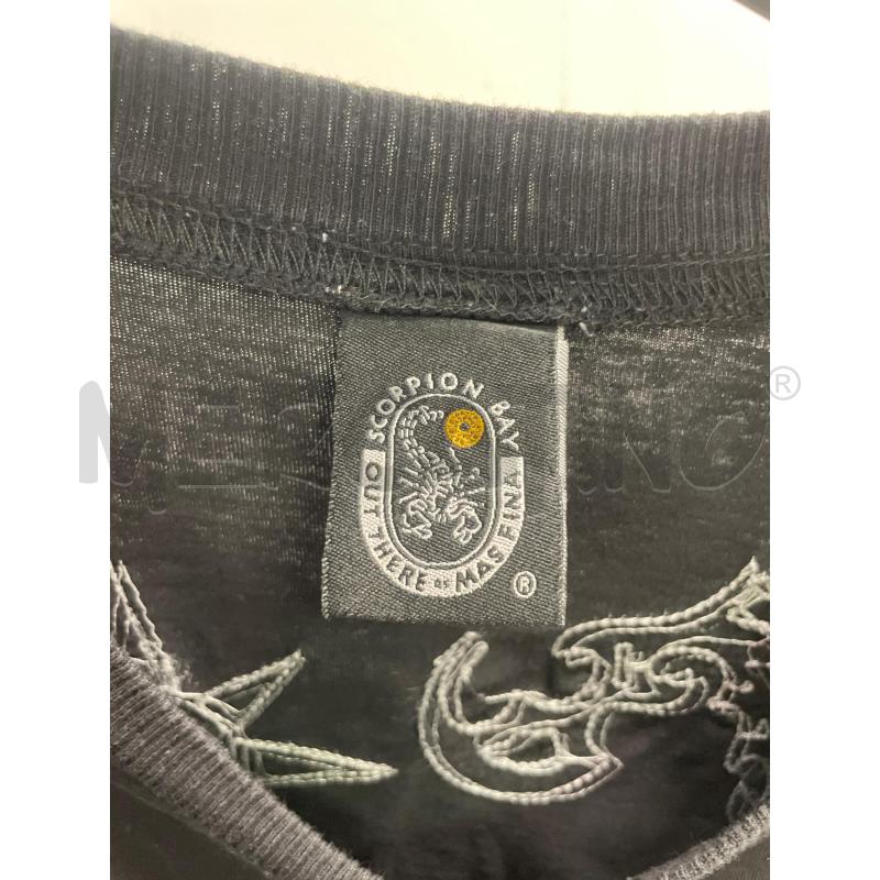 MAGLIA UOMO SCORPION NERA  | Mercatino dell'Usato Montesilvano 2