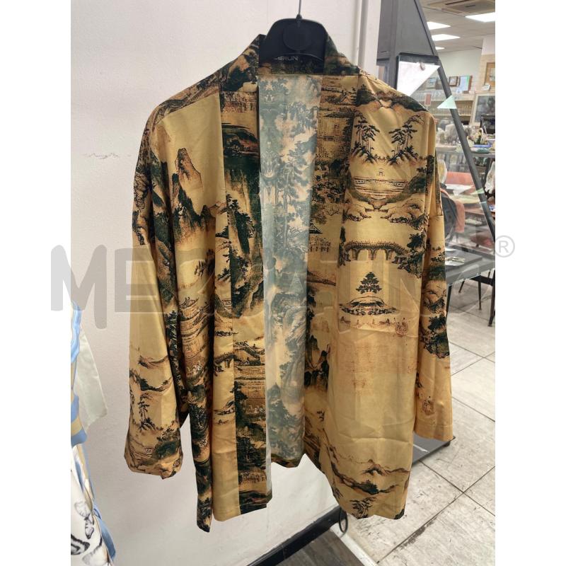 MAGLIA UOMO STILE INCERUN KIMONO GIALLO STAMPA | Mercatino dell'Usato Montesilvano 1