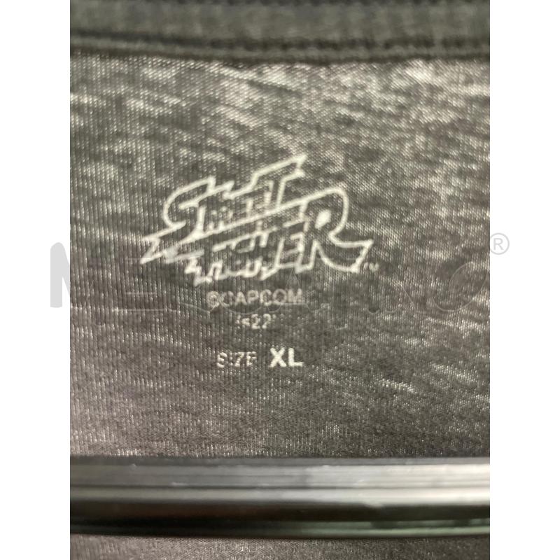 MAGLIA UOMO STREET FIGHTER GRIGIA  | Mercatino dell'Usato Montesilvano 2