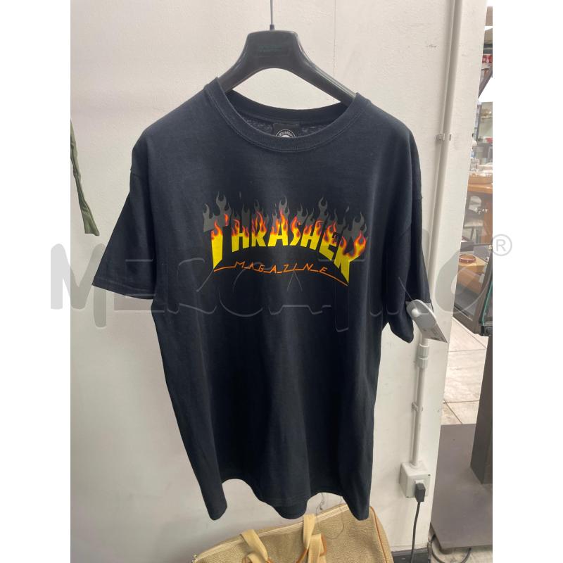 MAGLIA UOMO THRASHER NERO | Mercatino dell'Usato Montesilvano 1