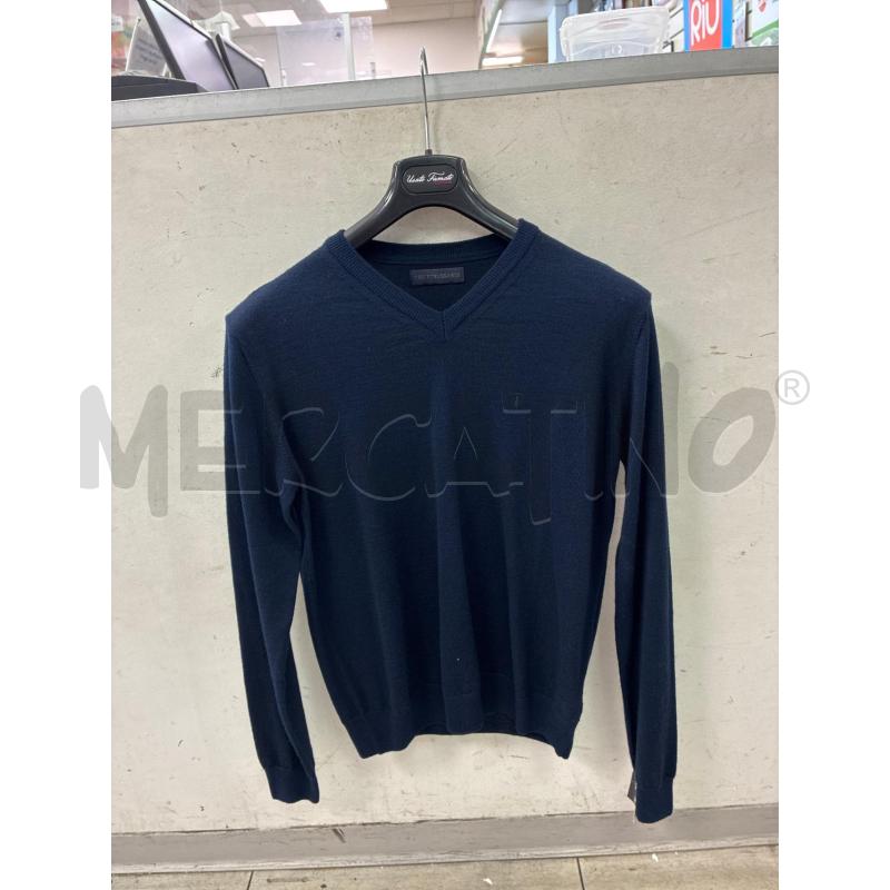 MAGLIA UOMO TRUSSARDI BLU TG M | Mercatino dell'Usato Montesilvano 1