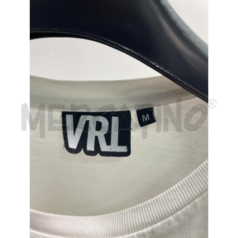 MAGLIA UOMO VRL BIANCA SERPENTE NERO  | Mercatino dell'Usato Montesilvano 2