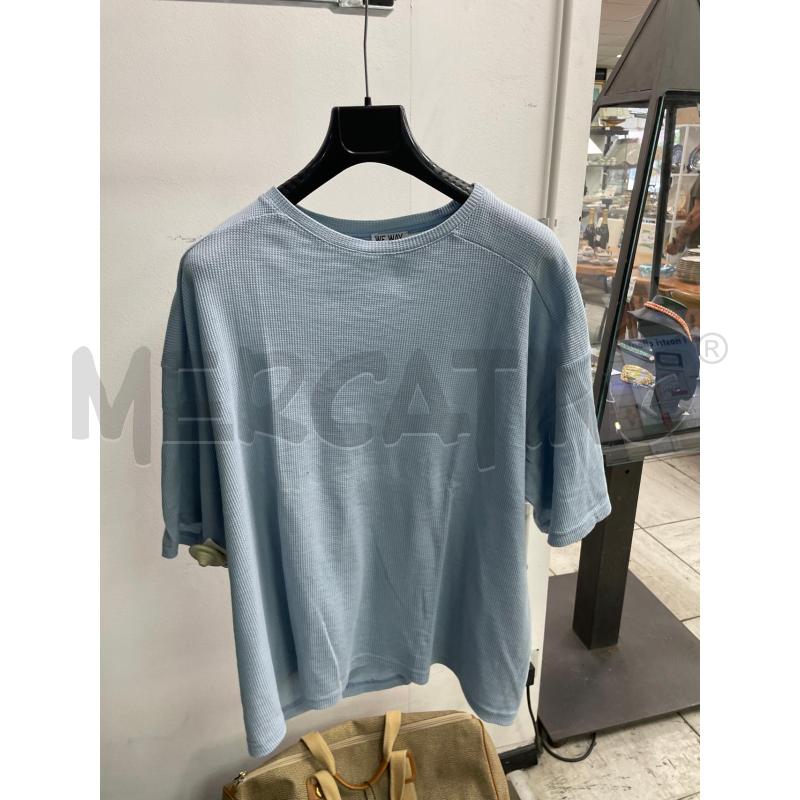 MAGLIA UOMO WE WAY AZZURRA MEZZA MANICA | Mercatino dell'Usato Montesilvano 1