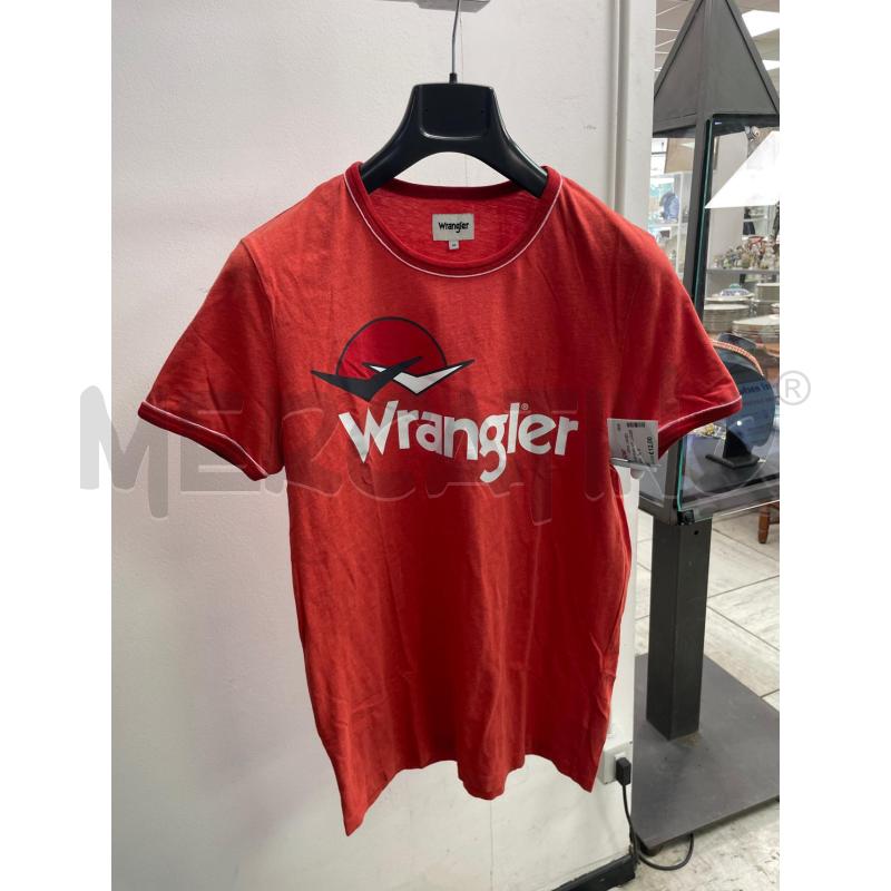 MAGLIA UOMO WRANGLER ROSSA  | Mercatino dell'Usato Montesilvano 1