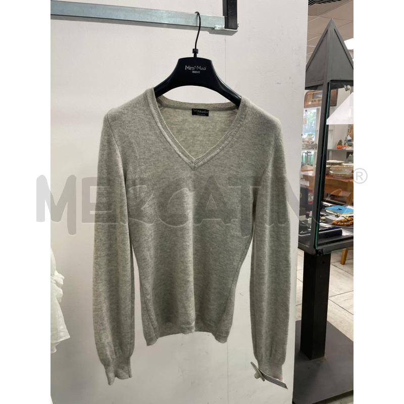 MAGLIONE DONNA ABCASH GRIGIO CACHEMIRE | Mercatino dell'Usato Montesilvano 1