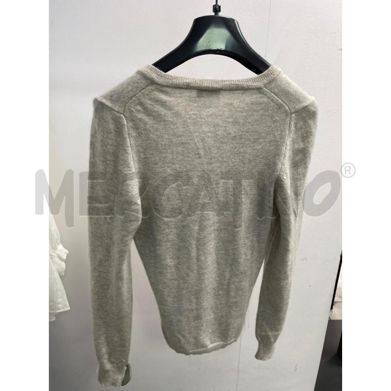 MAGLIONE DONNA ABCASH GRIGIO CACHEMIRE | Mercatino dell'Usato Montesilvano 2