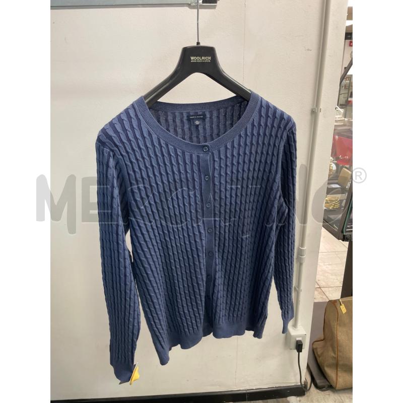 MAGLIONE DONNA TOMMY HILFIGER BLU CHIARO TWIST | Mercatino dell'Usato Montesilvano 1