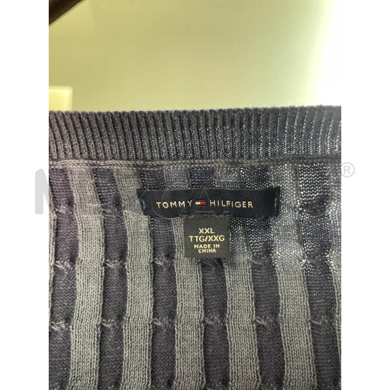 MAGLIONE DONNA TOMMY HILFIGER BLU CHIARO TWIST | Mercatino dell'Usato Montesilvano 3