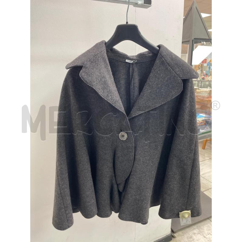 MANTELLA DONNA MARELLA GRIGIA TG UNICA | Mercatino dell'Usato Montesilvano 1