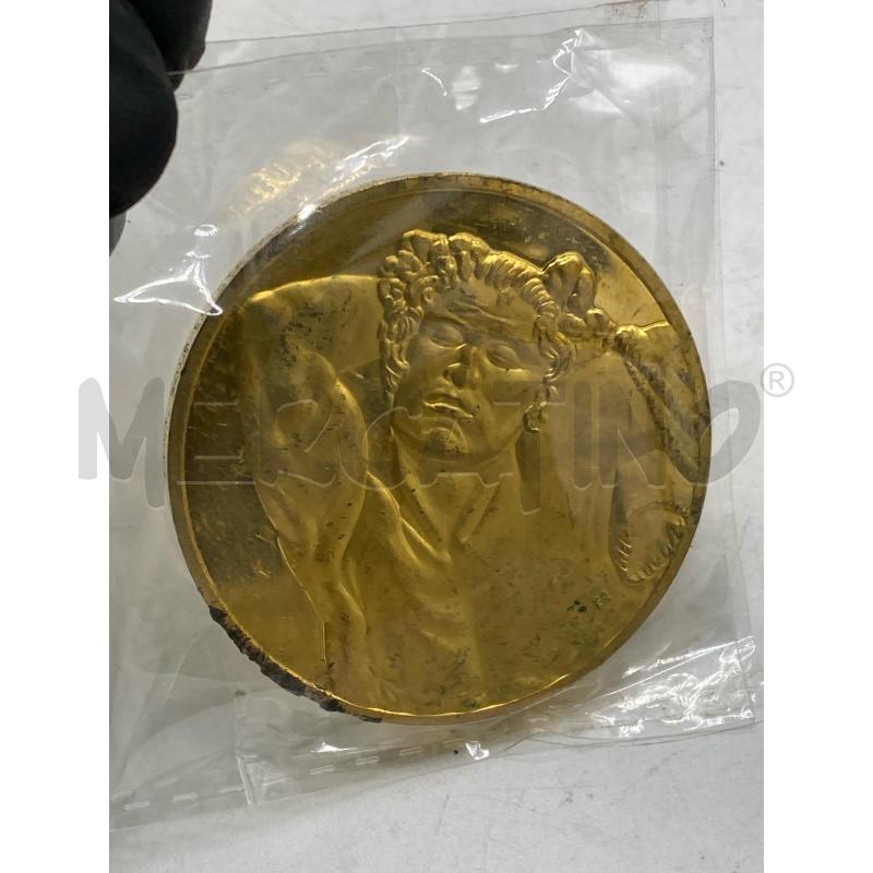 MEDAGLIA 5CM BARBERINI FAUN 24KT  GOLD ELECTROPLATE ON BRONZE  | Mercatino dell'Usato Montesilvano 1