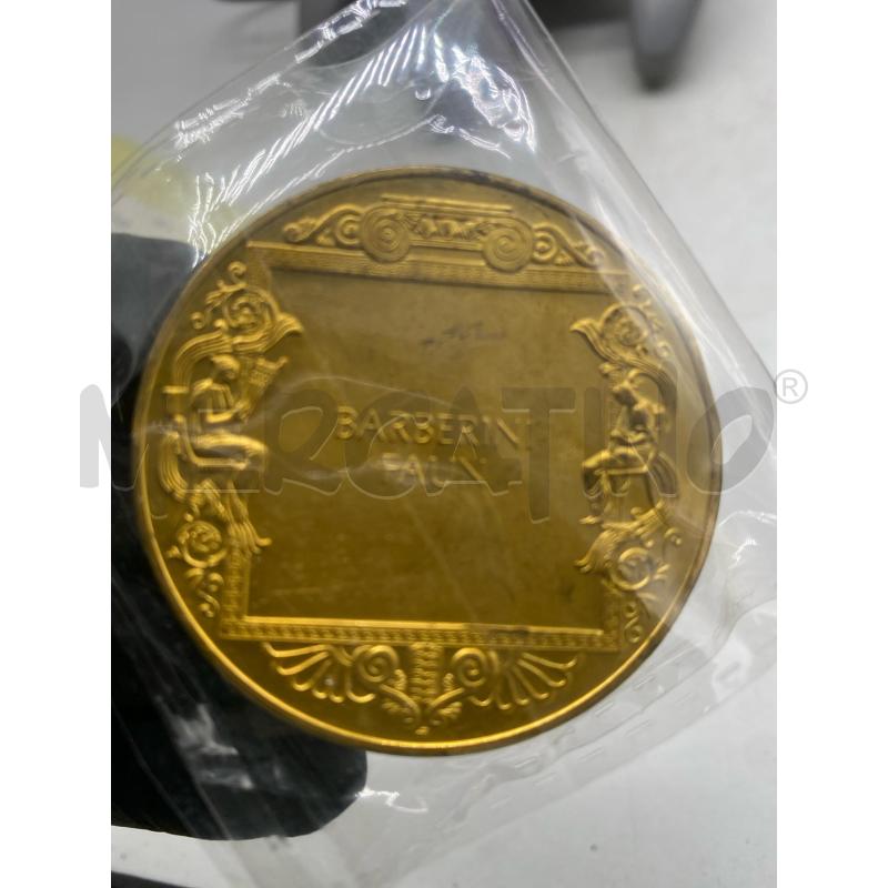 MEDAGLIA 5CM BARBERINI FAUN 24KT  GOLD ELECTROPLATE ON BRONZE  | Mercatino dell'Usato Montesilvano 2
