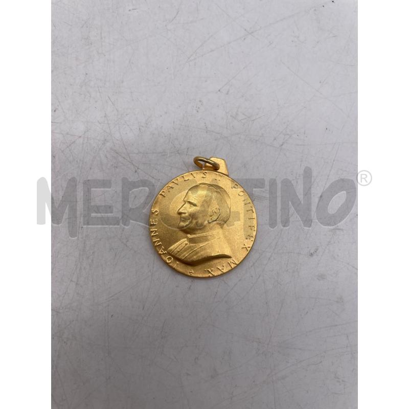 MEDAGLIA PAPA PAOLO DORATA | Mercatino dell'Usato Montesilvano 1