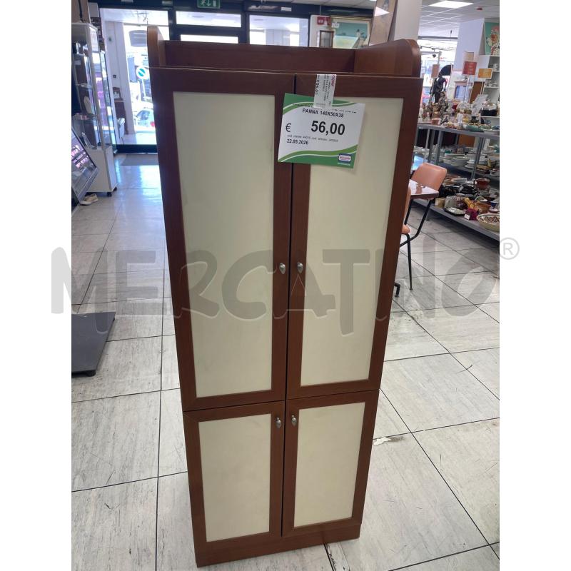 MOBILETTO 4 ANTE MARRO PANNA 140X50X38 | Mercatino dell'Usato Montesilvano 1
