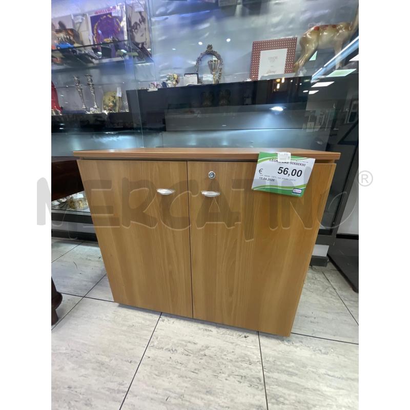 MOBILETTO DA UFFICIO LEGNO LAS 50X80X90 | Mercatino dell'Usato Montesilvano 1