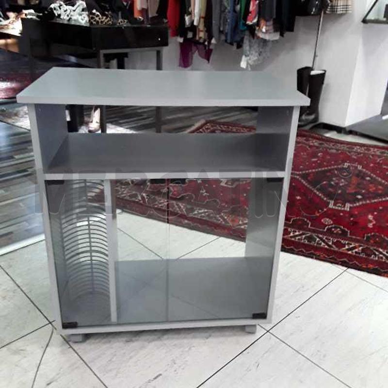 MOBILETTO PORTA TV E CD GRIGIO | Mercatino dell'Usato Montesilvano 1
