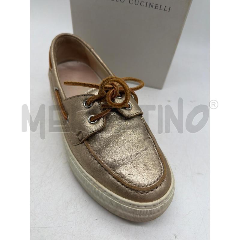 MOCASSINI DONNA BRUNELLO CUCINELLI DORATELACCI MARRO | Mercatino dell'Usato Montesilvano 2