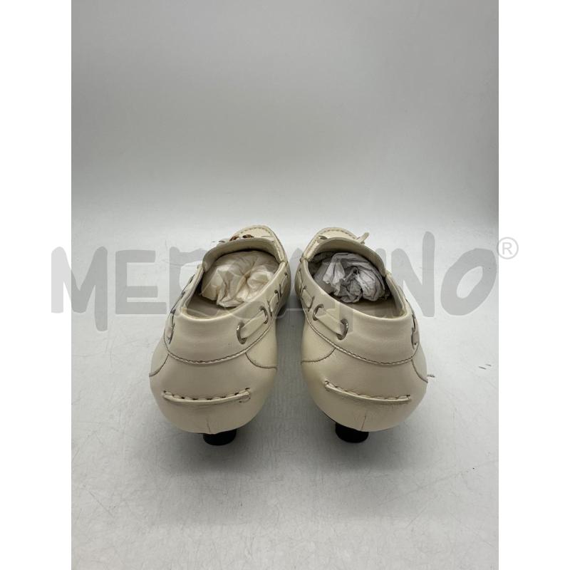 MOCASSINI DONNA GUCCI BAMBOO PELLE BIANCHE TACCHETTO | Mercatino dell'Usato Montesilvano 4