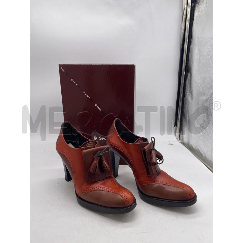 MOCASSINI DONNA INTREND MARRO ARANCIATO FRANGIA TACCO | Mercatino dell'Usato Montesilvano 1