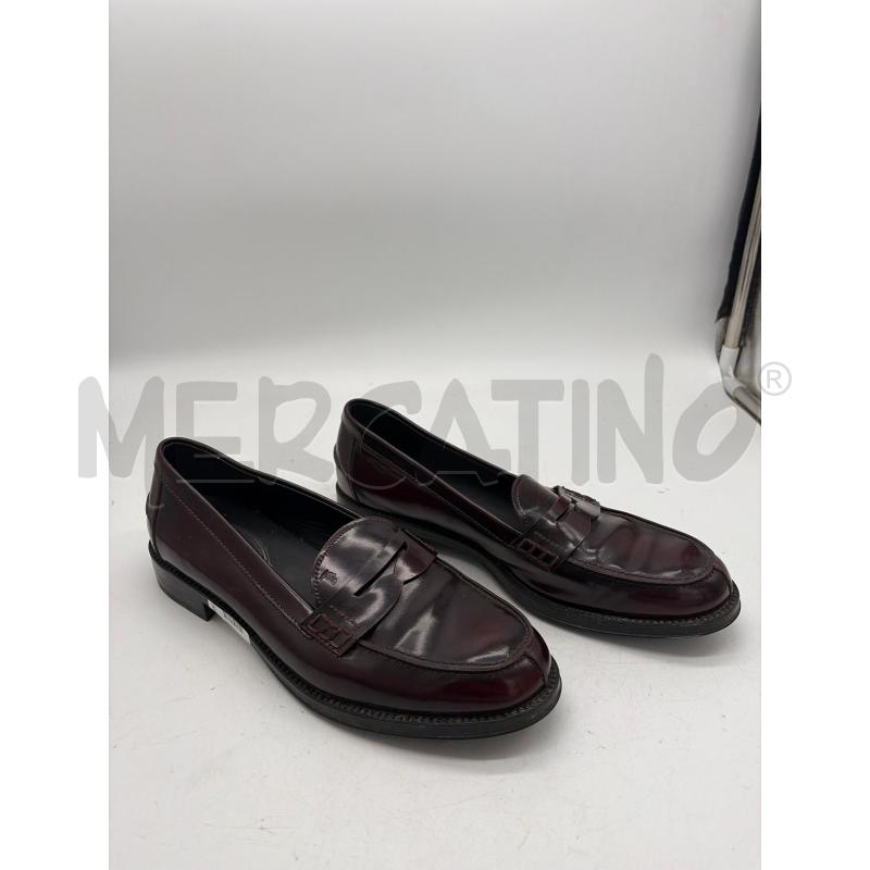 MOCASSINI DONNA TODS BORDEAUX  | Mercatino dell'Usato Montesilvano 1