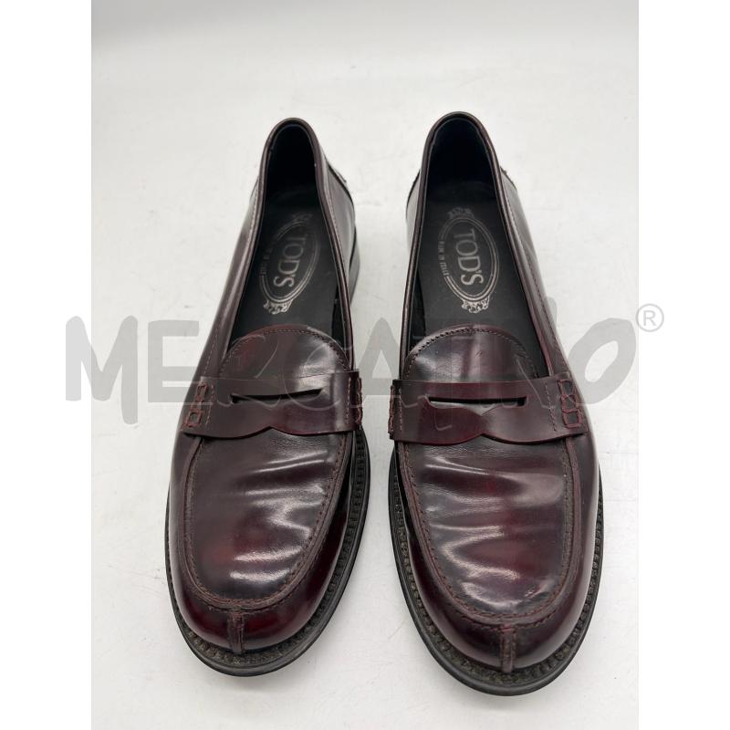 MOCASSINI DONNA TODS BORDEAUX  | Mercatino dell'Usato Montesilvano 5