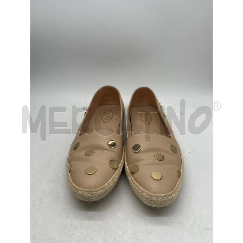 MOCASSINI DONNA TODS ROSA POIS DORATI | Mercatino dell'Usato Montesilvano 2