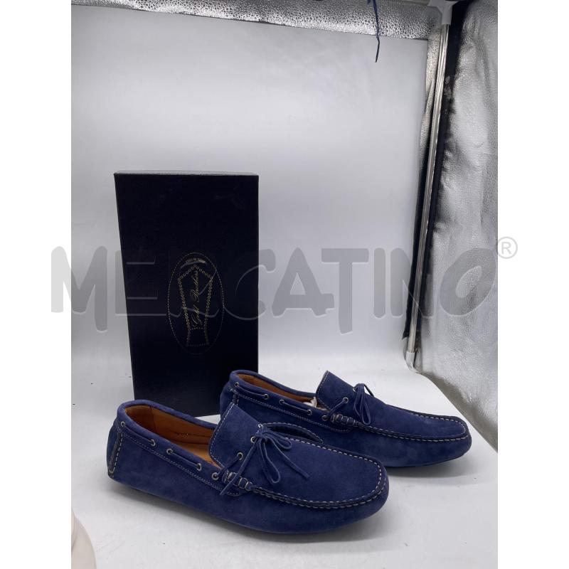 MOCASSINI PELLE UOMO GOLD BROTHERS BLU  | Mercatino dell'Usato Montesilvano 1