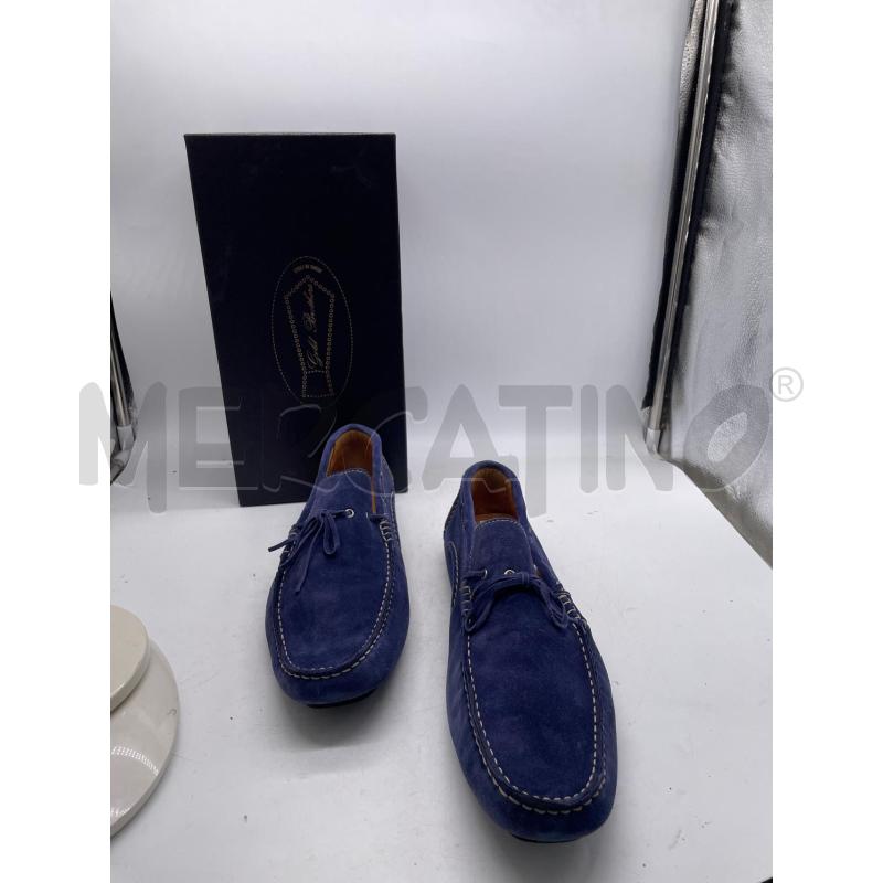 MOCASSINI PELLE UOMO GOLD BROTHERS BLU  | Mercatino dell'Usato Montesilvano 2