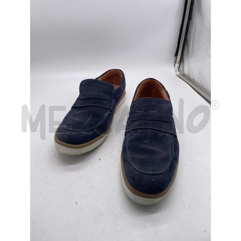 MOCASSINI UOMO BLU WALBUSH  | Mercatino dell'Usato Montesilvano 1