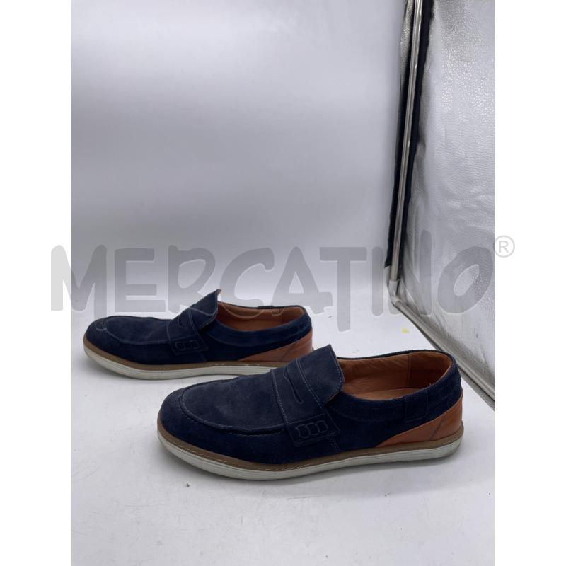 MOCASSINI UOMO BLU WALBUSH  | Mercatino dell'Usato Montesilvano 2
