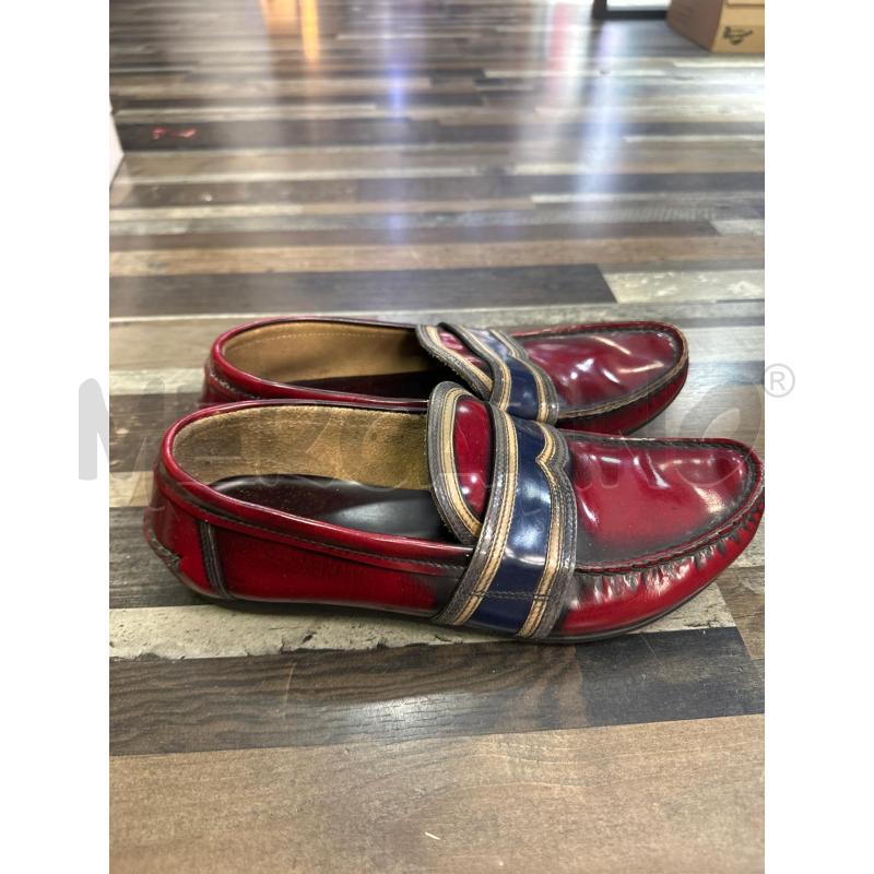 MOCASSINI UOMO BORDEAUX DETT BLU | Mercatino dell'Usato Montesilvano 1