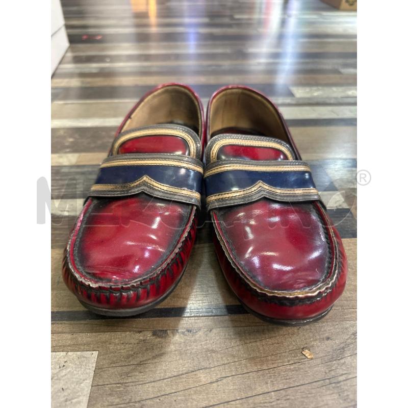 MOCASSINI UOMO BORDEAUX DETT BLU | Mercatino dell'Usato Montesilvano 4