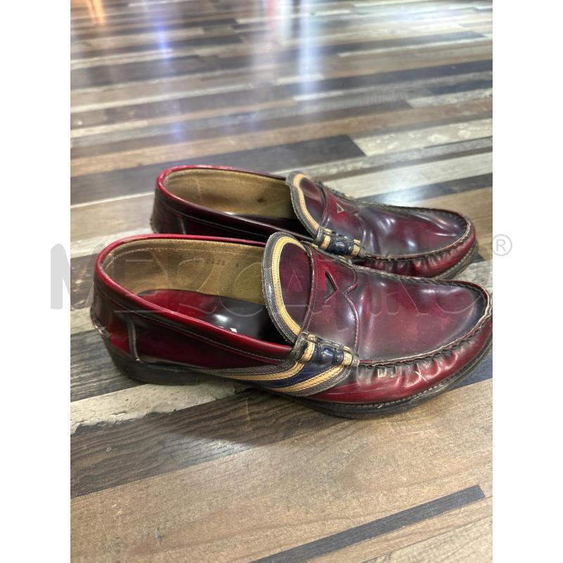 MOCASSINO UOMO PRADA BORDEAUX SCURO  | Mercatino dell'Usato Montesilvano 1