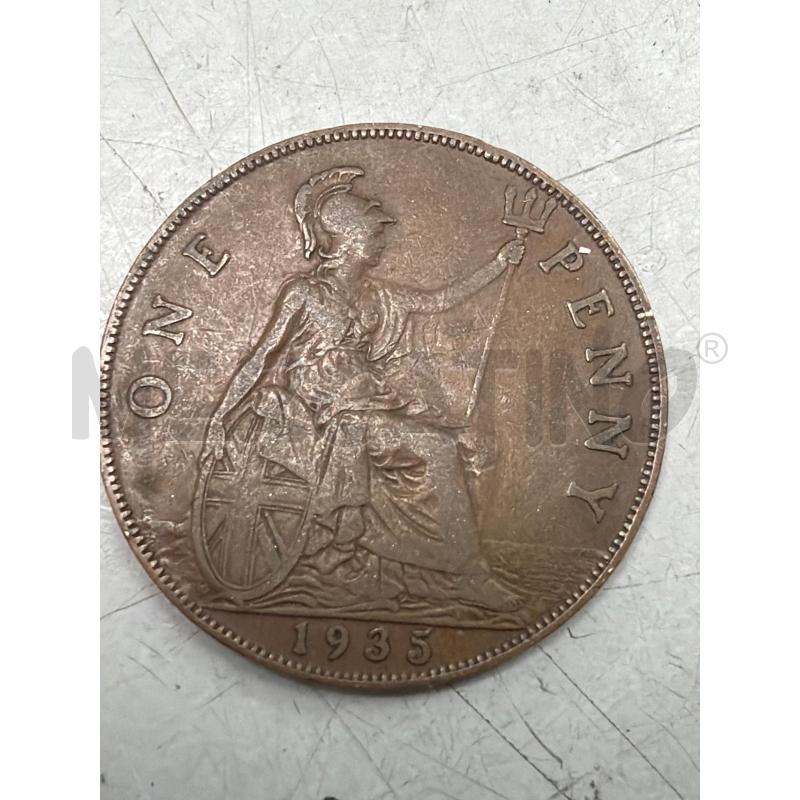 MONETA ONE PENNY 1935GEORGIUS V | Mercatino dell'Usato Montesilvano 1
