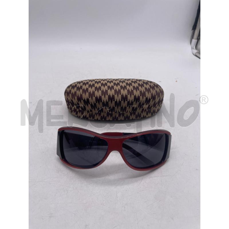 OCCHIALI DONNA MAX MARA ROSSO ARGENTATO MASCHERINA | Mercatino dell'Usato Montesilvano 1