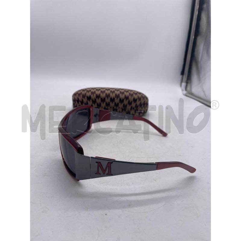 OCCHIALI DONNA MAX MARA ROSSO ARGENTATO MASCHERINA | Mercatino dell'Usato Montesilvano 2
