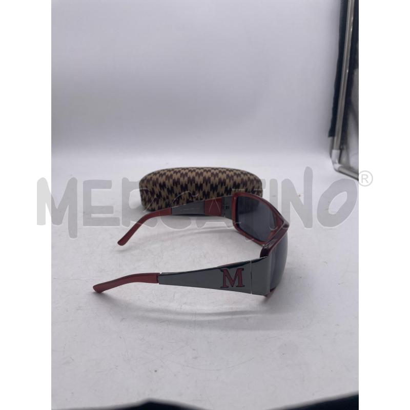 OCCHIALI DONNA MAX MARA ROSSO ARGENTATO MASCHERINA | Mercatino dell'Usato Montesilvano 3
