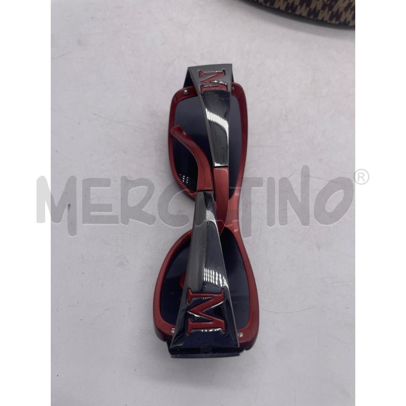 OCCHIALI DONNA MAX MARA ROSSO ARGENTATO MASCHERINA | Mercatino dell'Usato Montesilvano 5