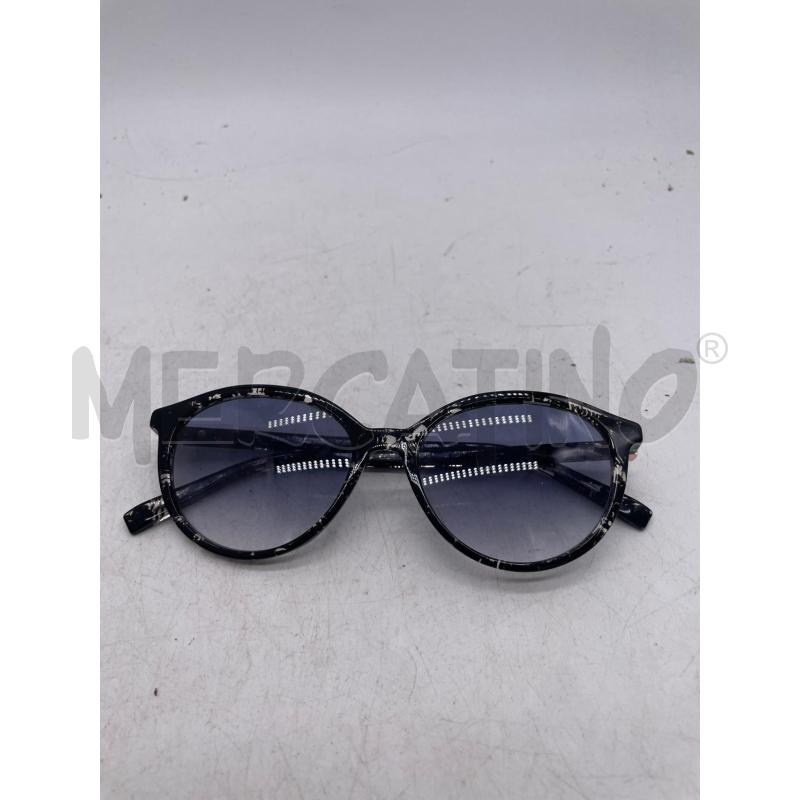 OCCHIALI DONNA MAX MARA TONDI NERI BIANCHI  | Mercatino dell'Usato Montesilvano 1