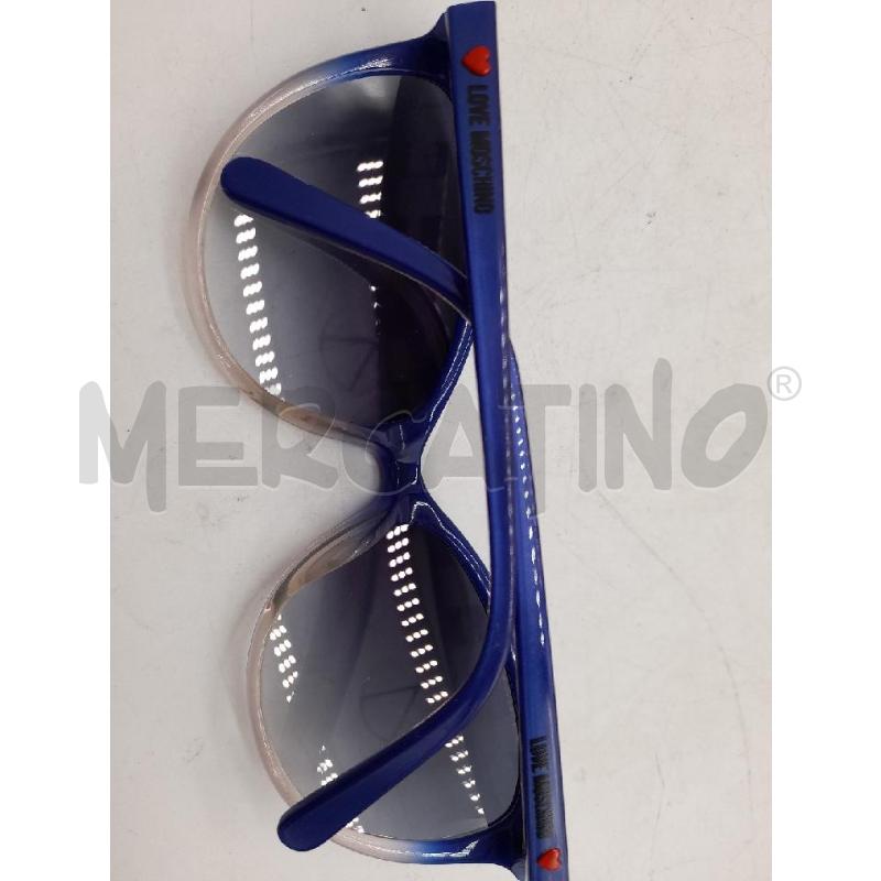 OCCHIALI DONNA MOSCHINO BLU E GRIGIO | Mercatino dell'Usato Montesilvano 2