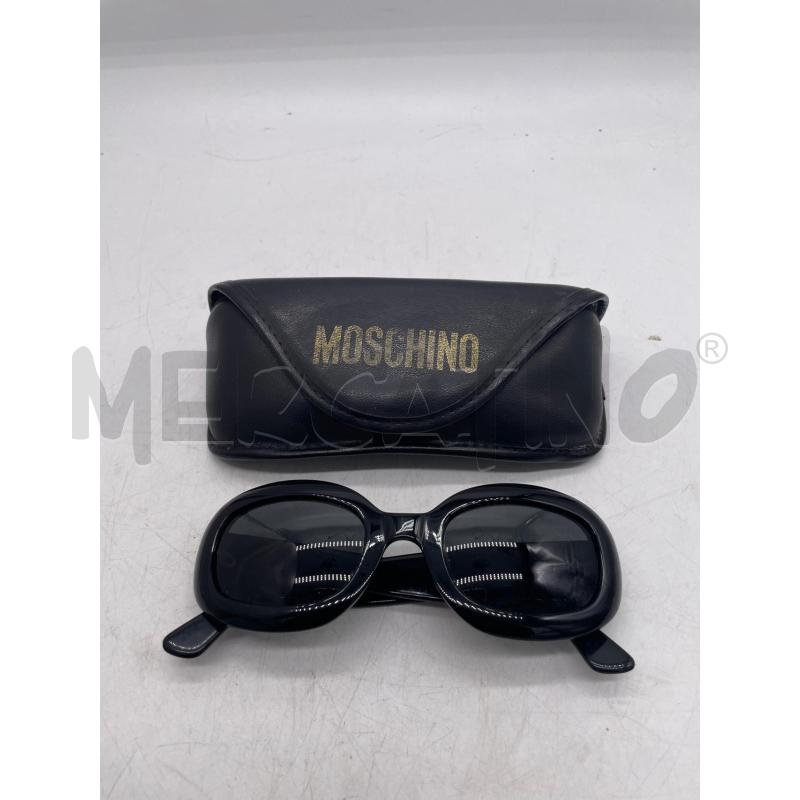 OCCHIALI DONNA MOSCHINO NERI TONDI  | Mercatino dell'Usato Montesilvano 1