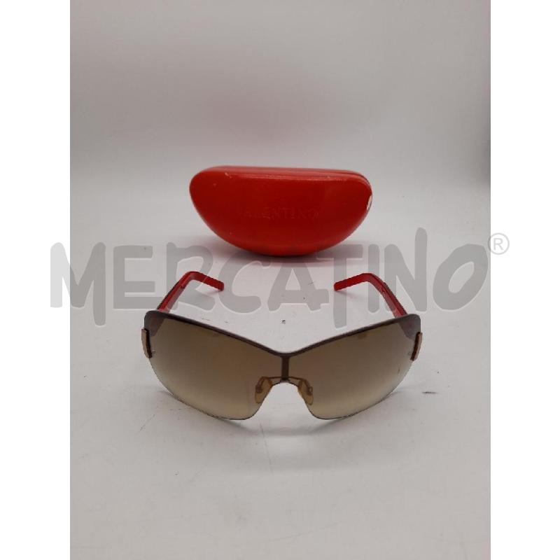 OCCHIALI DONNA VALENTINO STECCHE ROSSE LENTI SPECCHIATA | Mercatino dell'Usato Montesilvano 1
