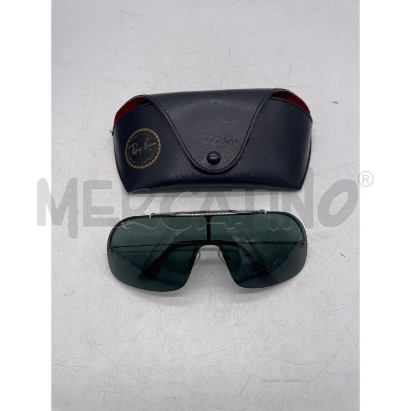 OCCHIALI UOMO DA SOLE RAYBAN MASCHERINA NERI | Mercatino dell'Usato Montesilvano 1